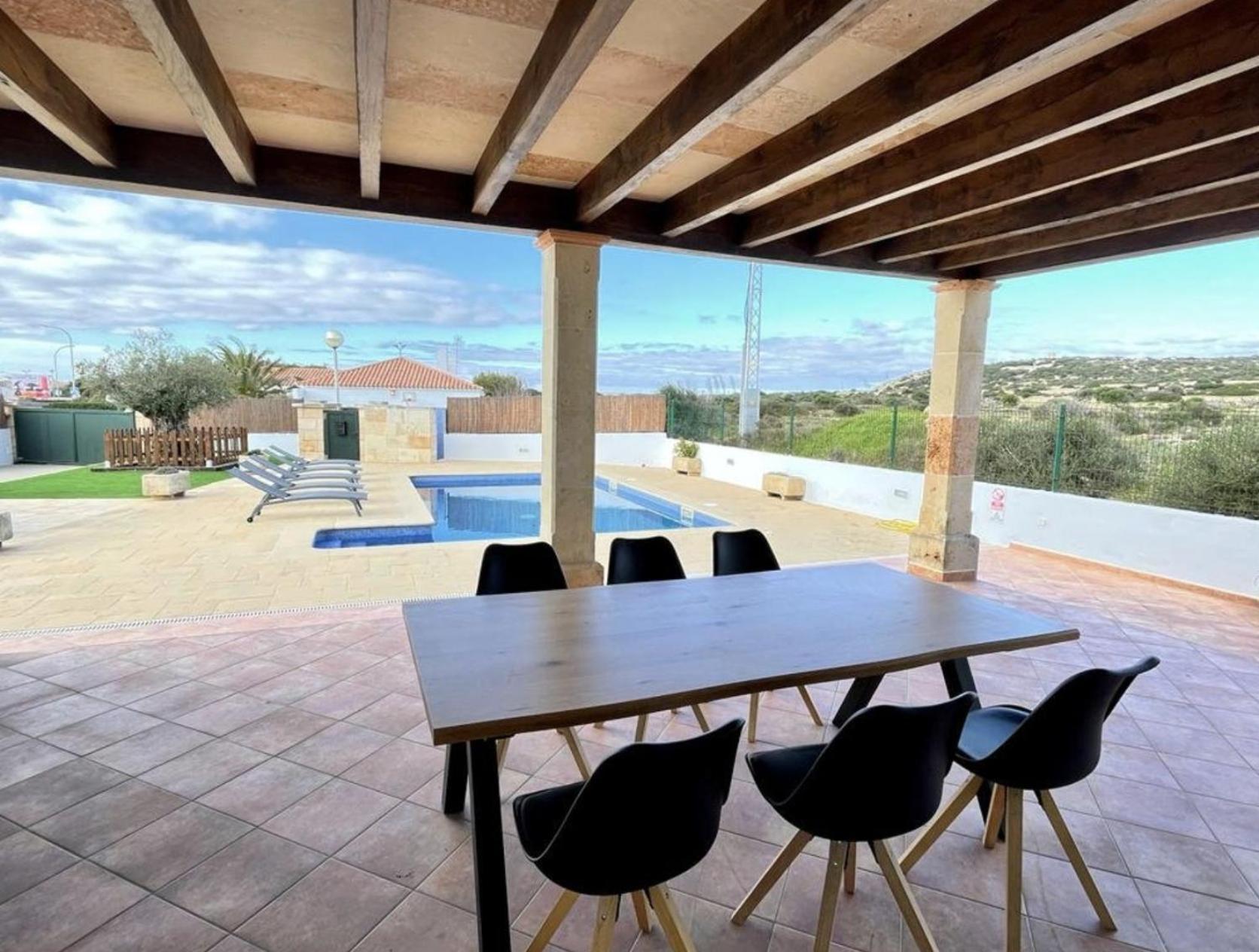 Villa En Blanes Cala'N Blanes  Eksteriør billede