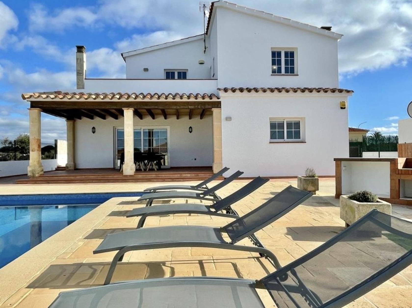 Villa En Blanes Cala'N Blanes  Eksteriør billede